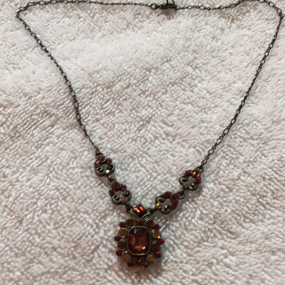 9 inches soft delicate old fashioned necklace